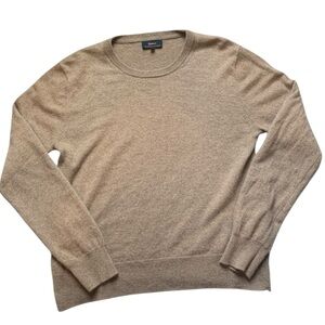 Quince Beige Mongolian Cashmere Women’s Sweater size L